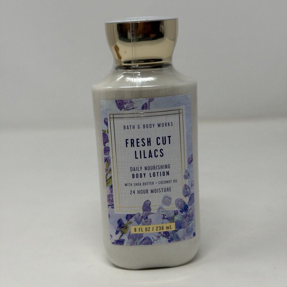 Bath & Body Works Fresh Cut Lilacs Body Lotion 8oz Sealed Discontinued NEW